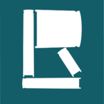 Teal brandmark
